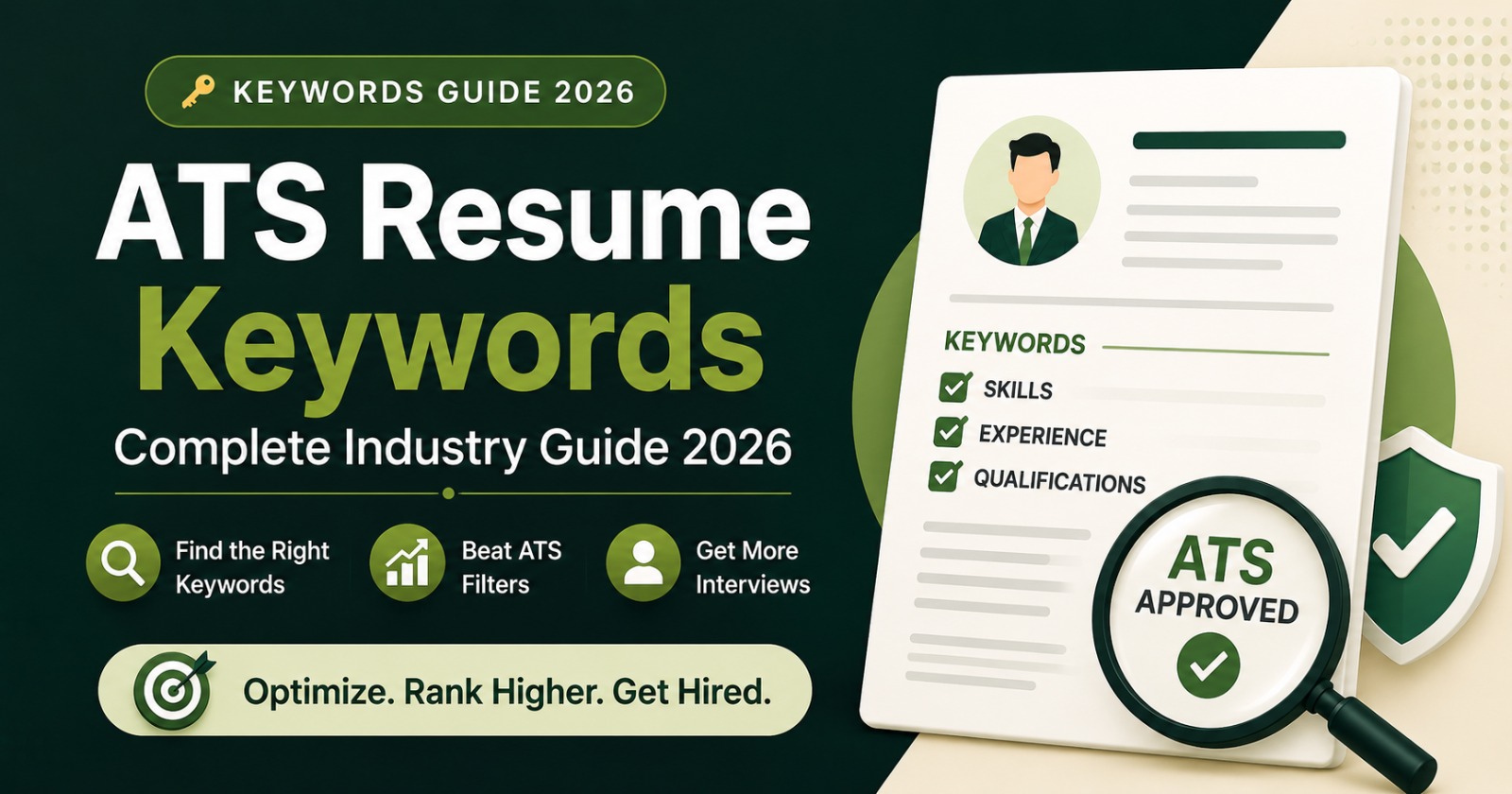 ATS Resume Keywords — Complete Industry Guide 2026 | WaveCV